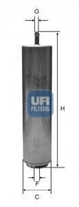 Паливний фільтр UFI 31.952.00
