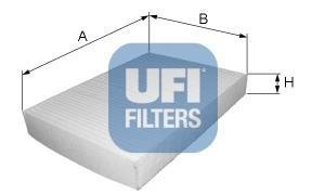 Фільтр салону UFI 53.014.00