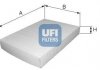Купити Фільтр салону UFI 53.246.00 (фото1) підбір по VIN коду, ціна 587 грн.