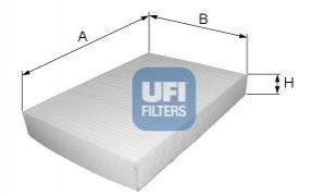 Фильтр салона UFI 53.261.00