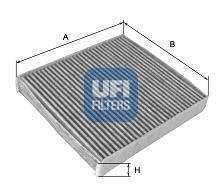 Фильтр салона UFI 54.101.00