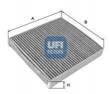 Фільтр, повітря у внутрішній простір UFI 54.249.00