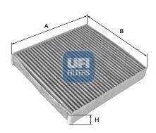 Фильтр салона UFI 54.263.00