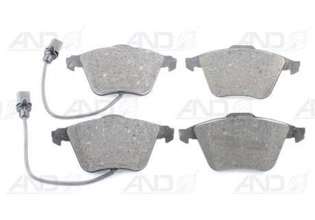 Комплект тормозных колодок дисковый тормоз Audi A6, A8, A4 VAG 4E0698151M (фото1)