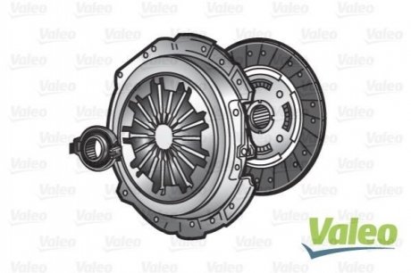 Купить Комплект сцепления Mitsubishi Lancer, Galant, Pajero, Mazda 626, Mitsubishi L200 Valeo 009242 (фото1) подбор по VIN коду, цена 7703 грн.