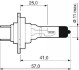 Купити Автомобильная лампа H7 12V 55W PX26D Opel Corsa, Renault Megane, BMW E36, Ford C-Max, SAAB 9-5, Volkswagen Passat, Nissan Almera, Citroen C4, Fiat Panda, Porsche Boxster, Seat Ibiza Valeo 032009 (фото2) підбір по VIN коду, ціна 237 грн.
