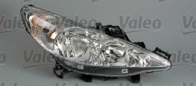 Купить Фара передняя Peugeot 207 Valeo 043238 (фото1) подбор по VIN коду, цена 12262 грн.