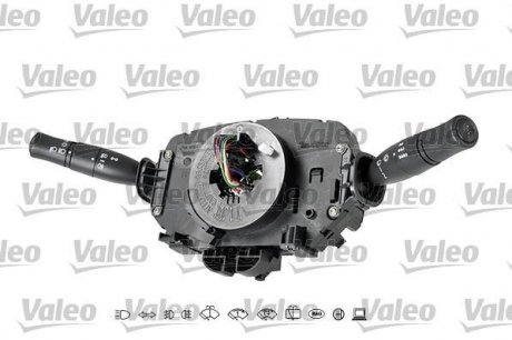 Купить Переключатель подрулевой Renault Megane Valeo 251640 (фото1) подбор по VIN коду, цена 9571 грн.