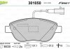 Купити Гальмівні колодки дискові FIAT/OPEL Doblo/Fiorino/Punto/Combo "1,3-2,0 "F "05>> Fiat Doblo, Punto, Grande Punto, Lancia Delta, Opel Combo Valeo 301050 (фото1) підбір по VIN коду, ціна 1123 грн.