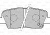 Купити Гальмівні колодки дискові HYUNDAI/KIA Genesis/SantaFe/SorentoII "2,0-5,0 "R "08>> KIA Sorento, Hyundai Santa Fe, Genesis Valeo 301134 (фото1) підбір по VIN коду, ціна 817 грн.