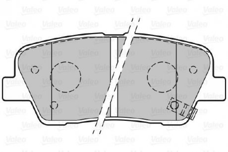 Купить Тормозные колодки дисковые HYUNDAI/KIA Genesis/SantaFe/SorentoII "2,0-5,0 "R "08>> KIA Sorento, Hyundai Santa Fe, Genesis Valeo 301134 (фото1) подбор по VIN коду, цена 817 грн.