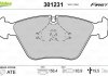 Купити Гальмівні колодки дискові BMW 3/5/7/Z3/Z4 "1,8-5,0 "F "86-09 BMW E34, E23, E32, E36, E46 Valeo 301231 (фото1) підбір по VIN коду, ціна 1035 грн.