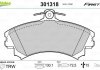 Купити Гальмівні колодки дискові MITSUBISHI/SMART/VOLVO Carisma/Colt/Forfour/S40/V40 "1,1-2,0 "F "95-12 Mitsubishi Carisma, Volvo S40, V40, Mitsubishi Space Star, Smart Forfour, Mitsubishi Colt Valeo 301318 (фото1) підбір по VIN коду, ціна 750 грн.