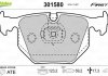 Тормозные колодки дисковые ALPINA/BMW/LANDROVER D3/3/5/7/X3/X5/Z4/Z8/RangeRover "2,0-5,6 "R "90-13 Valeo 301580 (фото1)