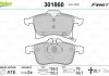 Купити Гальмівні колодки дискові OPEL AstraH/Combo/CorsaCDE/Meriva/ZafiraB "1,0-2,2 "F "01>> Opel Meriva, Astra, Zafira, Combo, Corsa Valeo 301860 (фото1) підбір по VIN коду, ціна 1081 грн.