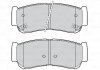 Купить Тормозные колодки дисковые HYUNDAI H-1/SantaFe "2,2-2,7 "R "03-09 Hyundai H-1, Santa Fe Valeo 301932 (фото2) подбор по VIN коду, цена 774 грн.