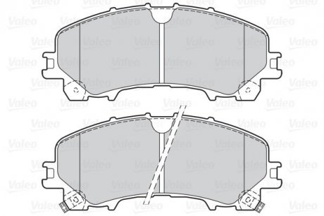 Тормозные колодки дисковые INFINITI/NISSAN/RENAULT Koleos/Q50/Q60/X-trail "1,5-3,5 "F "13>> Infiniti Q, Nissan X-Trail, Renault Koleos Valeo 302167