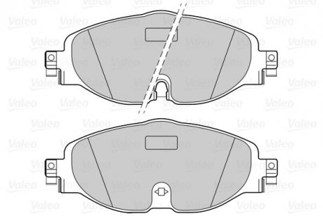 Тормозные колодки дисковые VAG Q3/Karoq/Caddy/Golf/Passat "F "12>> Valeo 302271