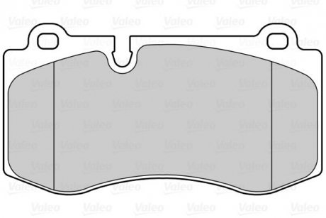 Купити Гальмівні колодки дискові MERCEDES CLS/E-Class/S-Class/SL "F "05-13 Mercedes W221, CLS-Class, W211, C216, S211 Valeo 302283 (фото1) підбір по VIN коду, ціна 1406 грн.