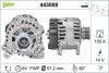 Купить Генератор Audi A4 Valeo 443008 (фото4) подбор по VIN коду, цена 25790 грн.