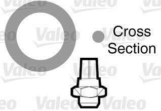 Уплотнительное кольцо трубки AC AUDI A3 SEAT TOLEDO III SKODA OCTAVIA VW CADDY III, GOLF V, JETTA III, PASSAT, TOURAN 1.6 05.03- Valeo 508999