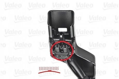 Комплект склоочисників SILENCIO AQUABLADE / безкаркасні / 650 • 580 мм. / з підігрівом / Valeo 572316
