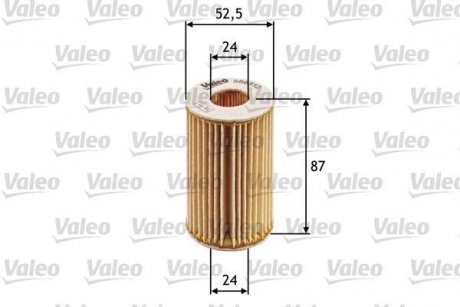 Фільтр масляний Valeo 586512