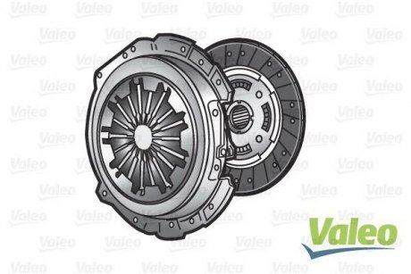 Комплект сцепления (240mm) Opel Vectra C 1,9CDTI 04- Valeo 826777