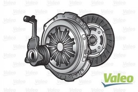 FIAT Комплект сцепления (корзина+диск+подшип)254mm 21зуб Ducato 2.3D 06- Valeo 834037
