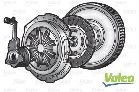 Купить Маховик+ комплект сцепления SAAB 9-3, Suzuki SX4 Valeo 845147 (фото1) подбор по VIN коду, цена 24679 грн.