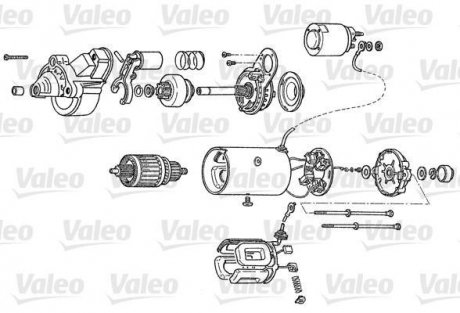 Купити Стартер відновлений VW PASSAT B3-B4 (3A5, 35I) 88-97; AUDI A2 (8Z0) 00-05; SKODA FABIA I (6Y2) 00-08 Valeo d7RS130 (фото1) підбір по VIN коду, ціна 3572 грн.