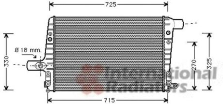 Інтеркулер AUDI A6/S6 (C5) (01-) Van Wezel 03004136