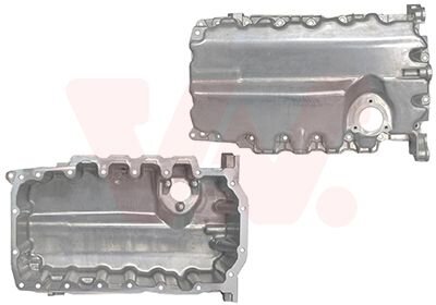Піддон, масляний картера двигуна VAG 1.6/2,0 TDi (Wan Wezel) Volkswagen Golf, Seat Leon, Audi A3, Skoda Octavia, Volkswagen Scirocco, Audi TT, Volkswagen Jetta, Audi A1, Volkswagen Passat Van Wezel 0304071