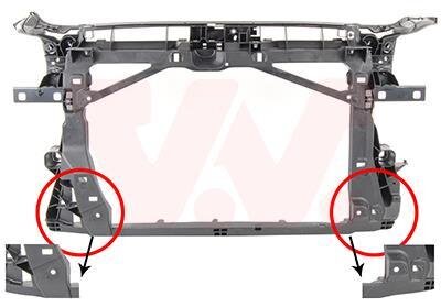 Фото панель пер. AUDI A3 12 > 16 Van Wezel 0336668 Панель пер. AUDI A3 12 > 16 Van Wezel 0336668