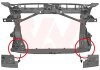 Купити Панель передня AUDI A3 12 > 16 Van Wezel 0336678 (фото1) підбір по VIN коду, ціна 4451 грн.