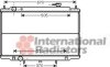 Купить Радіатор охолодження NISSAN PICKUP D22-NP300 98+ Van Wezel 13002302 (фото2) подбор по VIN коду, цена 4724 грн.