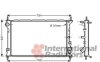 Купить Радіатор охолодження TRANS CONN 18i/18TDCi 04- Van Wezel 18002411 (фото2) подбор по VIN коду, цена 4528 грн.