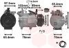 Купити Компресор кондиціонера FORD C-MAX / VOLVO S40 07 > 12 Van Wezel 1800K391 (фото1) підбір по VIN коду, ціна 12626 грн.