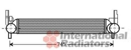 Інтеркулер AUDI; SEAT; SKODA; Volkswagen Van Wezel 49004039