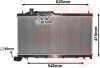 Купить Радіатор охолодження SUBARU IMPREZA/ FORESTER 2.0D 08- Subaru XV, Impreza, Legacy, Outback, Forester Van Wezel 51002105 (фото1) подбор по VIN коду, цена 5919 грн.