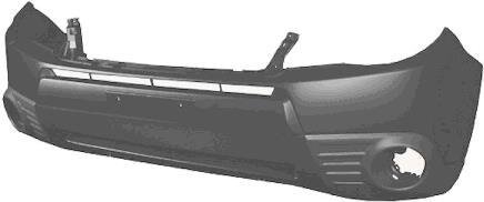 Бампер пер. SUBARU FORESTER 12/07 > 13 Subaru Forester Van Wezel 5153572