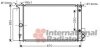 Купити Радіатор охолодження TOYOTA AURIS/AVENSIS/COROLLA Toyota Auris, Corolla, Verso Van Wezel 53002474 (фото1) підбір по VIN коду, ціна 3260 грн.