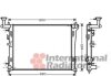 Купити Радіатор охолодження HYUNDAI; KIA Van Wezel 82002180 (фото1) підбір по VIN коду, ціна 3745 грн.