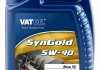 Купити Моторне масло SynGold 5W40 / 1л. / (ACEA C3-12, API SN/CF) VATOIL 50010 (фото1) підбір по VIN коду, ціна 348 грн.