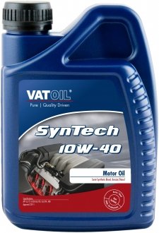 Моторне масло SynTech 10W40 / 1л. / (ACEA A3/B3-12, A3/B4-08, API SL/CF) VATOIL 50028