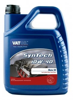 Моторне масло SynTech 10W40 / 5л. / (ACEA A3/B3-12, A3/B4-08, API SL/CF) VATOIL 50030