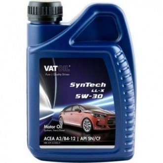 Моторне масло SynTech LL-X 5W30 / 1л. / (ACEA A3/B4-12, API SM/CF) VATOIL 50479