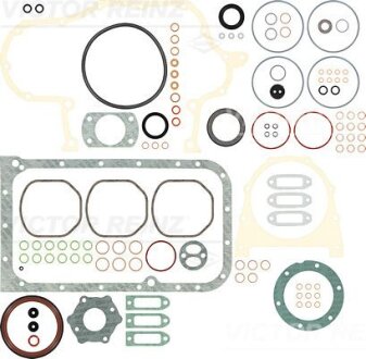 Повний комплект прокладок двигуна FENDT 2 D FARMER, 200 K FARMER, 200 S FARMER, 200 SA FARMER, 200 V FARMER, 200 VA FARMER, 201 S FARMER, 201 SA FARMER, 203 K FARMER, 203 P FARMER VICTOR REINZ 011261251
