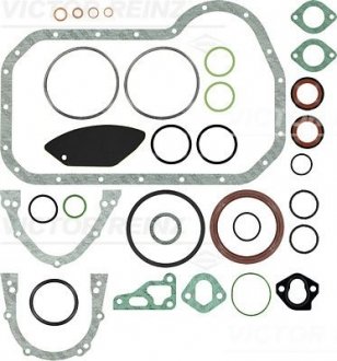 Купити Комплект прокладок двигуна Audi 80, 100, Volkswagen Golf, Jetta, Passat, Scirocco, Transporter, Seat Toledo, Volkswagen Caddy, Seat Cordoba, Ibiza VICTOR REINZ 08-12948-09 (фото1) підбір по VIN коду, ціна 2549 грн.