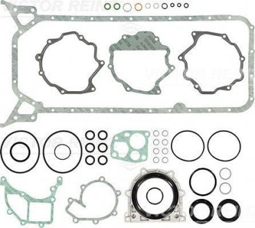 Купити Комплект прокладок, блок-картер двигуна Mercedes W901, W902, W210, S210, W903, G-Class, W904, Opel Vivaro VICTOR REINZ 082657204 (фото1) підбір по VIN коду, ціна 2759 грн.